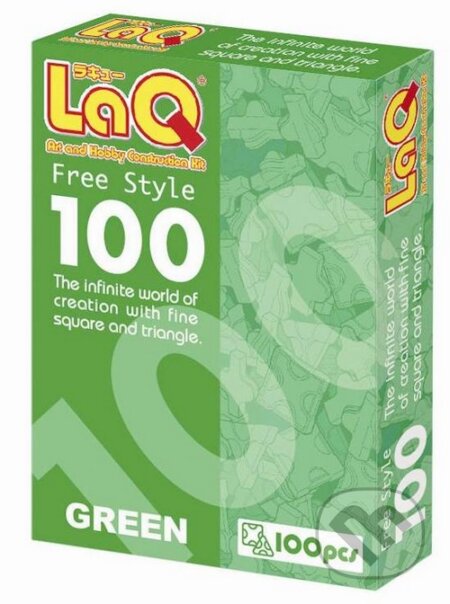 LaQ Free Style 100 Zelená, LaQ, 2016