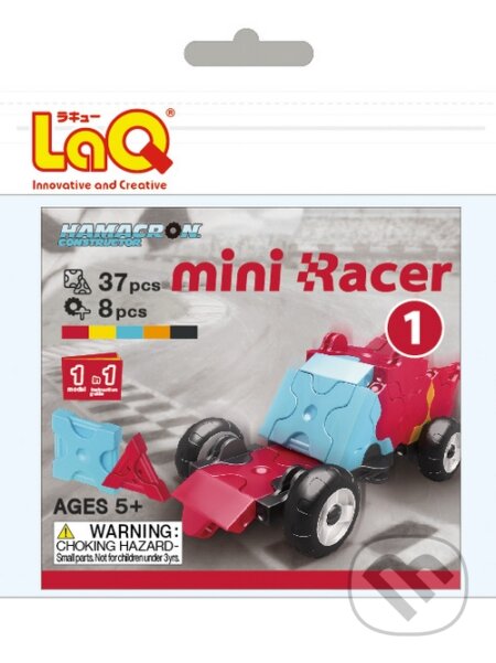 LaQ HC Mini Racer Červený, LaQ, 2016