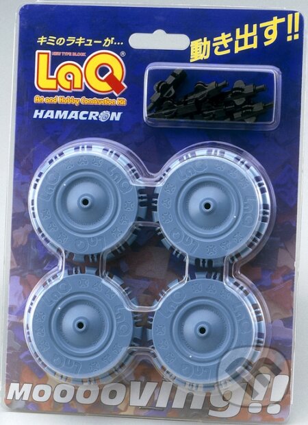 LaQ Hamacron Parts Kit (kolieska), LaQ, 2016