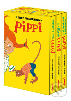 Pippi Dlhá pančucha (3-dielny set) - Astrid Lindgren, Slovart, 2016