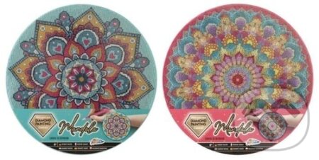 Malování pomocí kamínků (Diamond Painting Mandala)