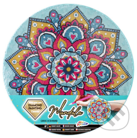 Malování pomocí kamínků 2 (Diamond Painting Mandala)