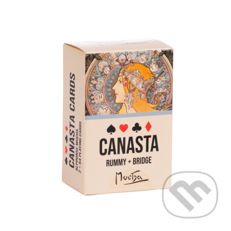 Kanastové karty Alfons Mucha