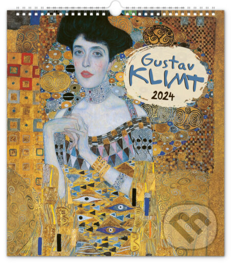 Nástěnný kalendář Gustav Klimt 2024, Presco Group, 2023