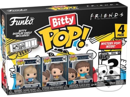 Funko Bitty POP: Friends - 80s Rachel 4PK, Funko, 2024