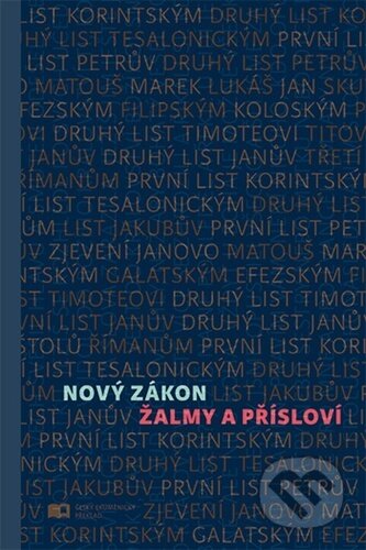 Nový zákon, Žalmy a Přísloví, Česká biblická společnost, 2024