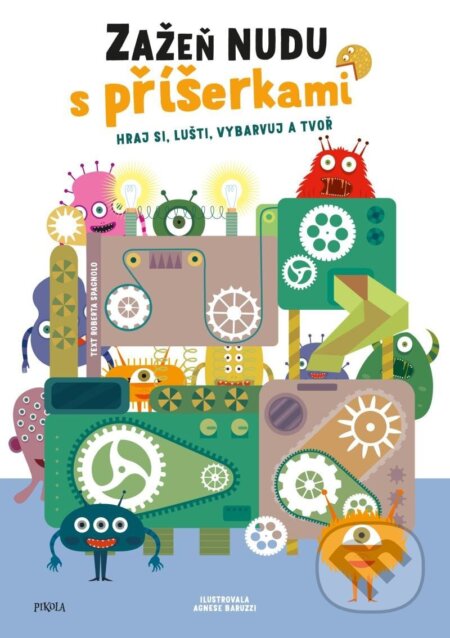 Zažeň nudu s příšerkami - Roberta Spagnolo - kniha z kategorie Hlavolamy