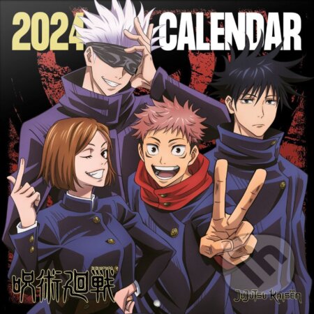 Oficiálny nástenný kalendár 2024 Jujutsu Kaisen (). , 2023