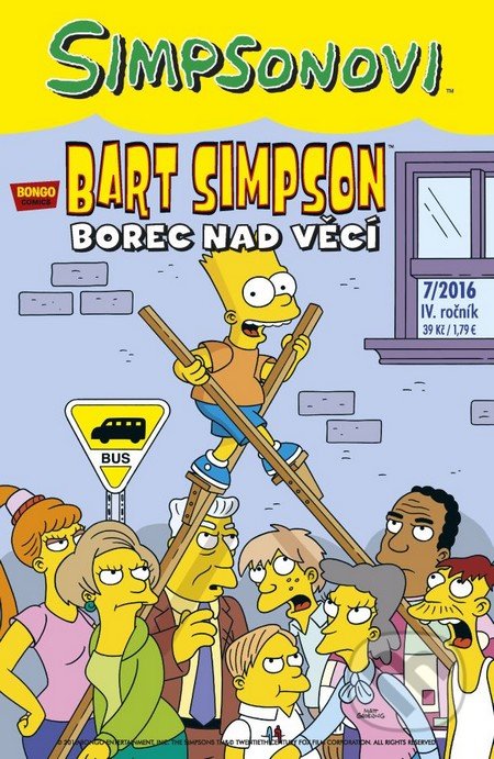 Bart Simpson: Borec nad věcí - Matt Groening, Crew, 2016