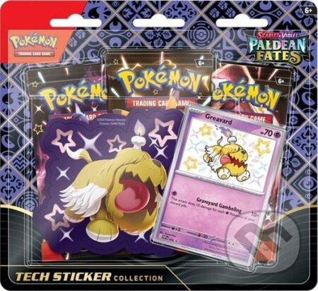 Pokémon TCG: SV4.5 Paldean Fates - Tech Sticker Collection, Pokemon, 2024