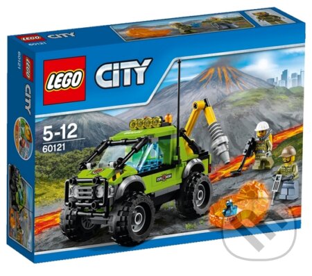LEGO City 60121 Sopka Prieskumné vozidlo, LEGO, 2016