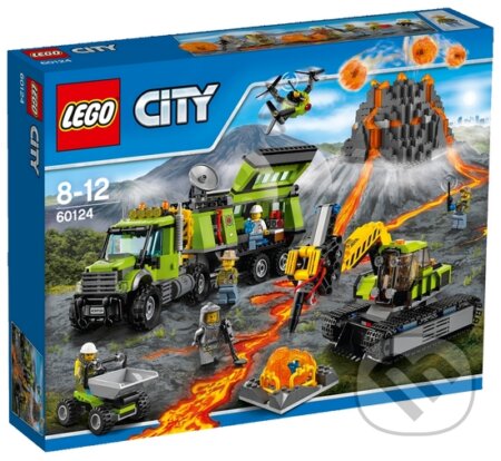 LEGO City 60124 Sopka Základna průzkumníků, LEGO, 2016