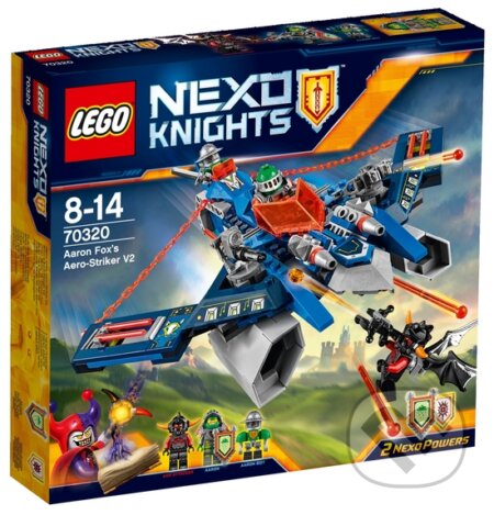 LEGO Nexo Knights 70320 Aaronov Aero Striker V2, LEGO, 2016