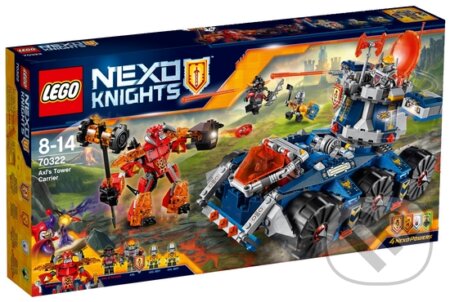 LEGO Nexo Knights 70322 Axlov vežový transportér, LEGO, 2016