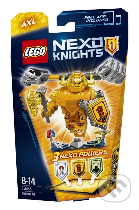 LEGO Nexo Knights 70336 Úžasný Axl, LEGO, 2016
