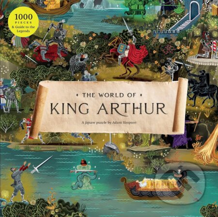The World of King Arthur - Natalie Rigby, Tony Johns, Adam Simpson (Ilustrátor), Laurence King Publishing, 2024