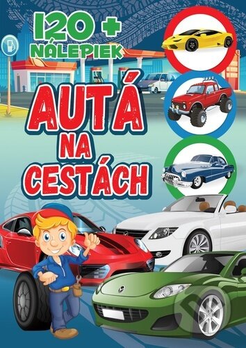 Autá na cestách (120+ nálepiek) - kniha z kategorie Samolepky