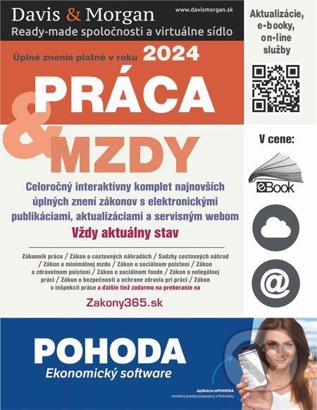 Práca & Mzdy 2024 - Kolektív autorov, DonauMedia