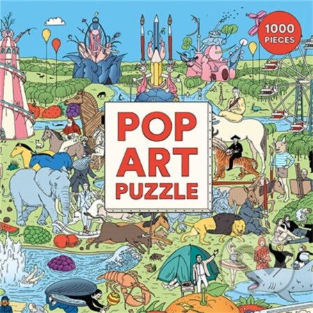 Pop Art Puzzle - Andrew Rae (ilustrátor), Laurence King Publishing, 2020