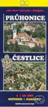 Průhonice, Čestlice - plán obce 1:10000, Žaket, 2002