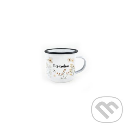 Mini Smaltovaný hrnček Neskrotná (Ľúbené)