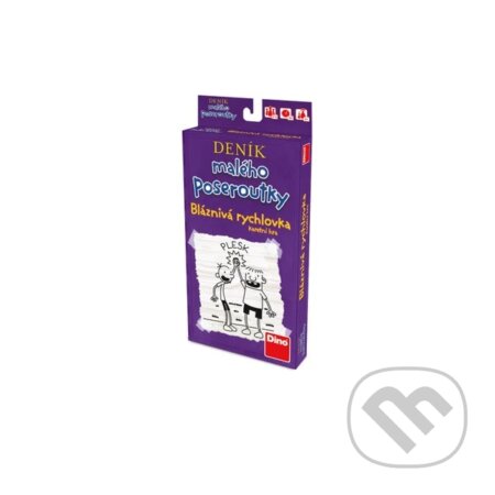 Deník malého poseroutky – Bláznivá rychlovka - hra z kategorie Karty, pexeso