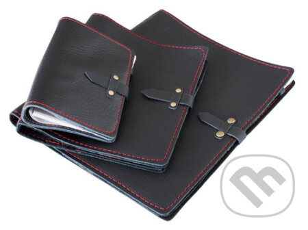 Set Diář A5, A6 a šanon A4 černý