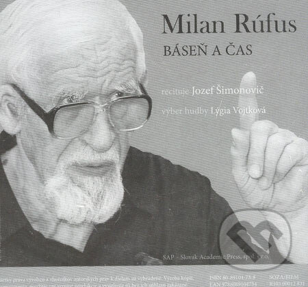 Báseň a čas (CD) - Milan Rúfus, Slovak Academic Press