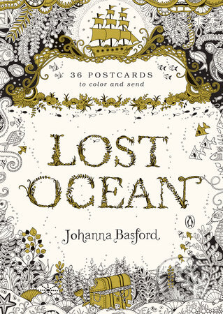 Lost Ocean: 36 Postcards - Johanna Basford, Penguin Books, 2016