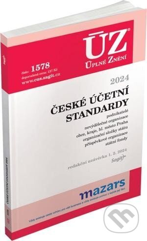 Úplné Znění 1578 České účetní standardy 2024, Sagit, 2024