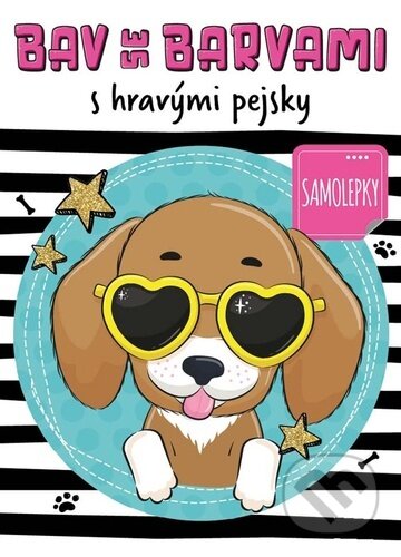 Bav se barvami s hravými pejsky - kniha z kategorie Omalovánky