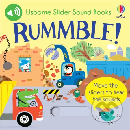 Slider Sound Books: Rummble! - Sam Taplin, Ailie Busby (ilustrátor), Usborne, 2024