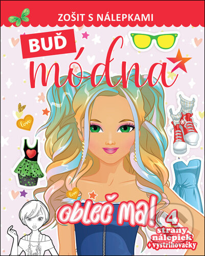 Buď módna Obleč ma! - kniha z kategorie Vystřihovánky