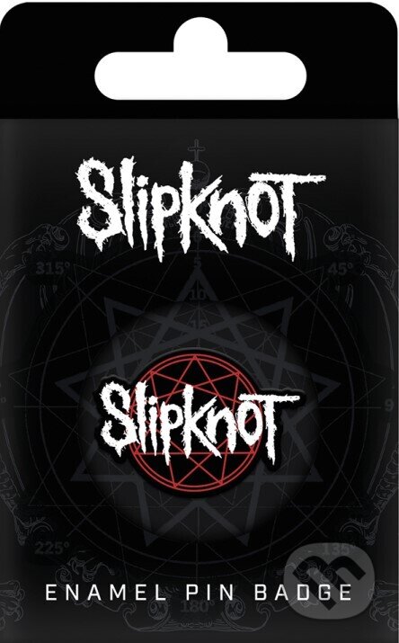 Kovový odznak Slipknot: Logo, , 2022