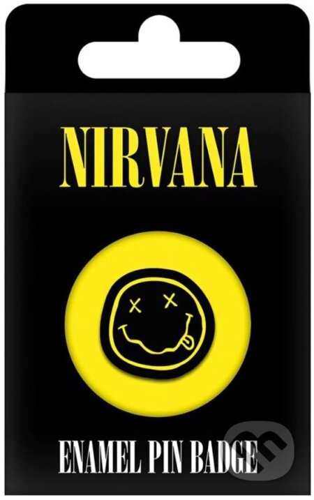 Kovový odznak Nirvana: Smiley, Nirvana, 2023