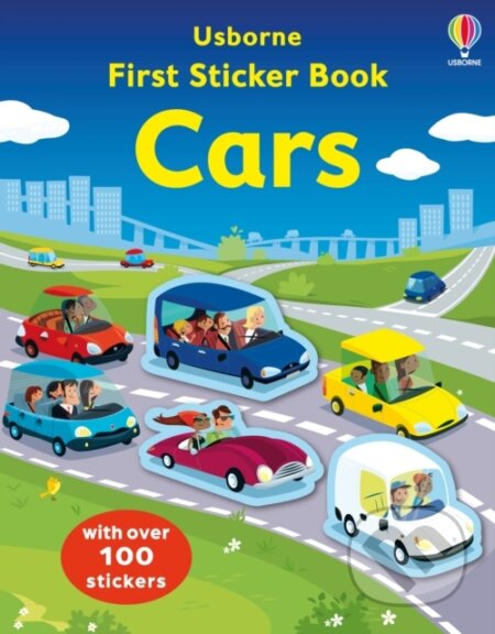 First Sticker Book Cars - Simon Tudhope, Sebastien Telleschi (ilustrátor), Usborne, 2024
