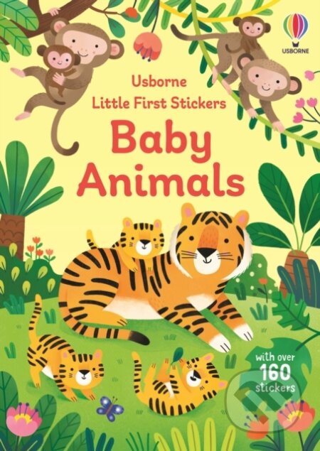 Little First Stickers Baby Animals - Jane Bingham, Elisa Ferro (ilustrátor), Usborne, 2024