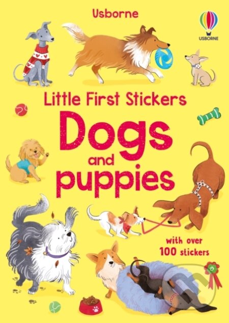 Little First Stickers Dogs and Puppies - Kristie Pickersgill, Elisa Paganelli (ilustrátor), Usborne, 2024