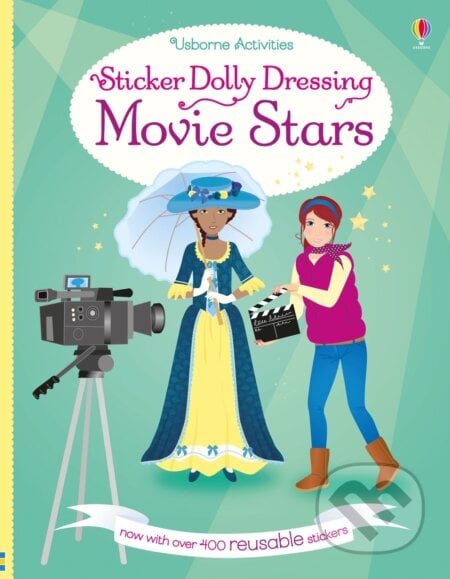 Sticker Dolly Dressing Movie Stars - Fiona Watt, Vicky Arrowsmith (ilustrátor), Usborne, 2024