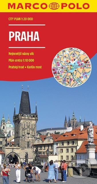 Praha 1:20 000 / mapa města - neuveden, Marco Polo, 2024