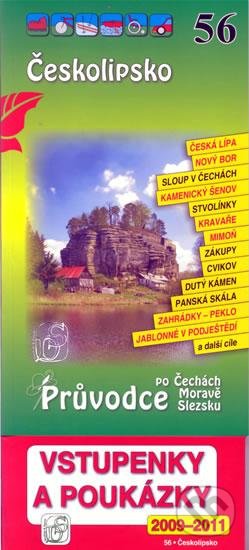 Českolipsko 56. - Průvodce po Č,M,S + volné vstupenky a poukázky, S & D Nakladatelství, 2009