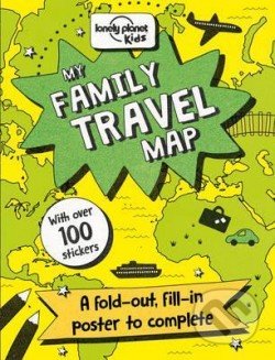 My Family Travel Map 1, Lonely Planet, 2016