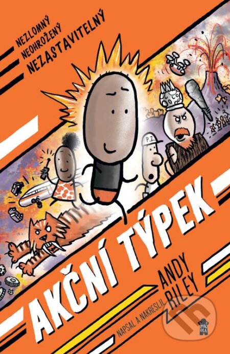 Akční týpek - Andy Riley - kniha z kategorie Komiksy