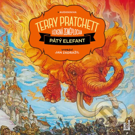 Pátý elefant - Terry Pratchett, OneHotBook, 2024