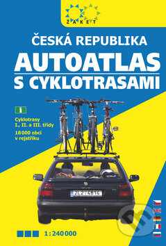 Autoatlas s cyklotrasami ČR A5, Žaket, 2006