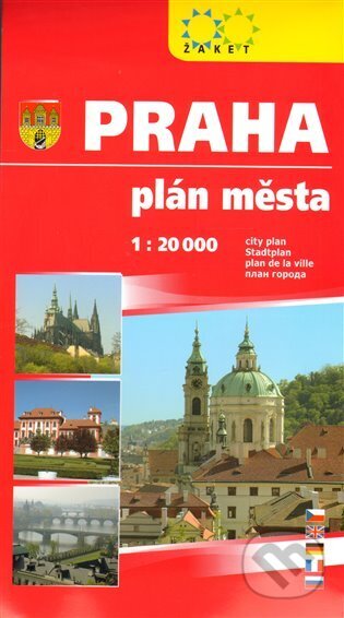Praha plán města 1:20 000, Žaket, 2012