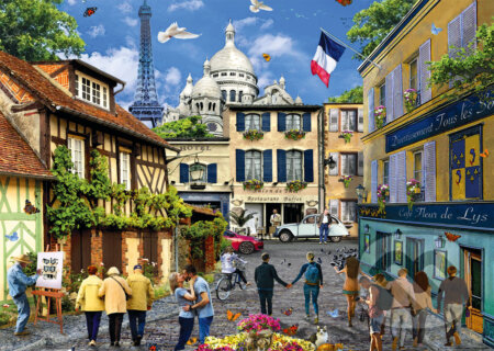 Maľovaný Paríž, Alipson Puzzle