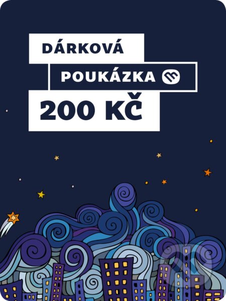 Dárková poukázka - 200 Kč, Martinus.cz, 2016