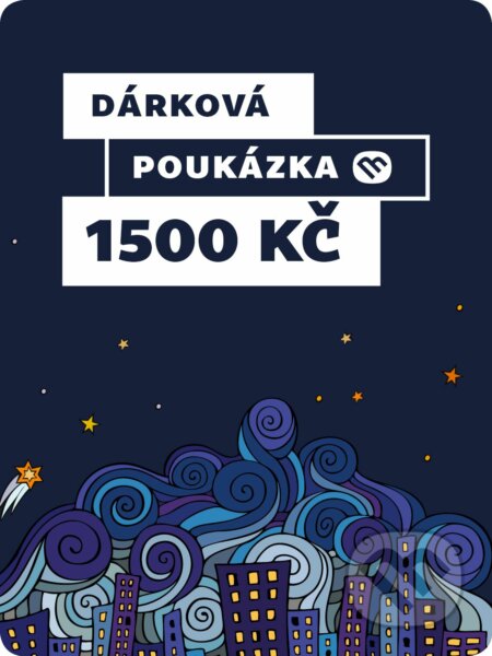 Dárková poukázka - 1500 Kč, Martinus.cz, 2016