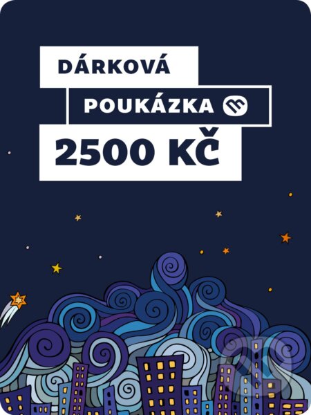 Dárková poukázka - 2500 Kč, Martinus.cz, 2016